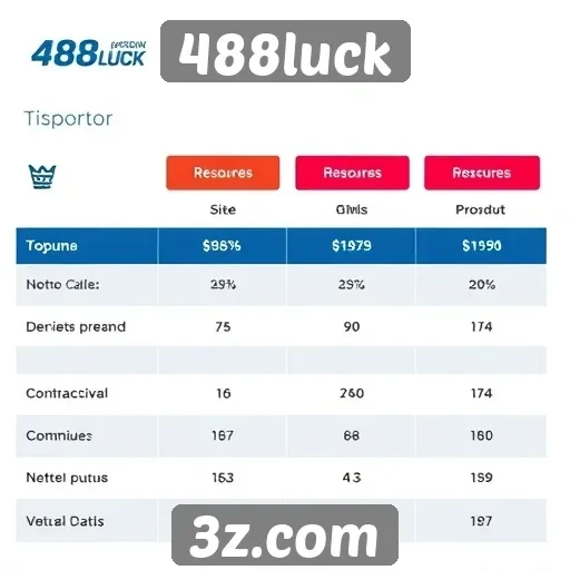 Comparativo entre 488luck e outros sites de apostas